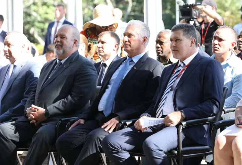 asiste, presidente, Miguel Díaz-Canel, inauguración, Fihav 2025