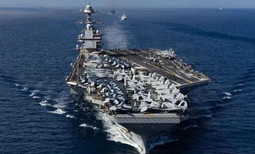 Portaaviones, EE.UU. en el Caribe
