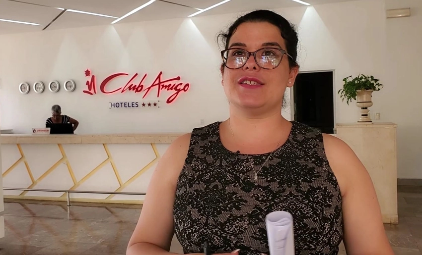 subdirectora del Hotel Club Amigo Atlántico, Holguín