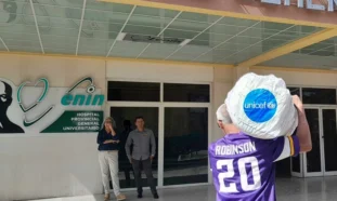 Unicef, donación al Hospital Lenin