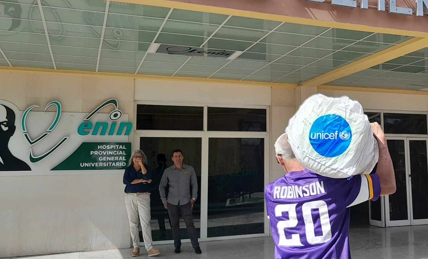 Unicef, donación al Hospital Lenin