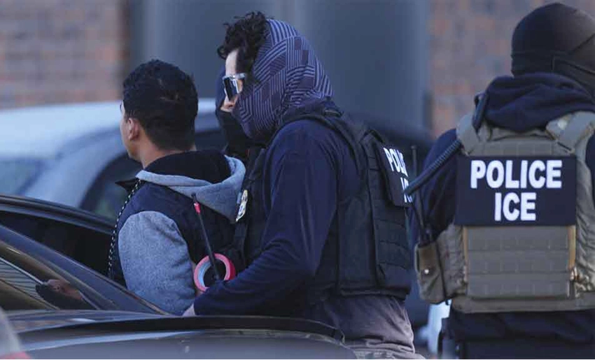 ICE, detención de inmigrantes indocumentados