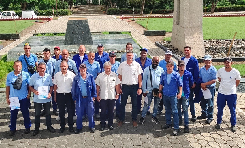 Brigada de apoyo de Etecsa en Holguín