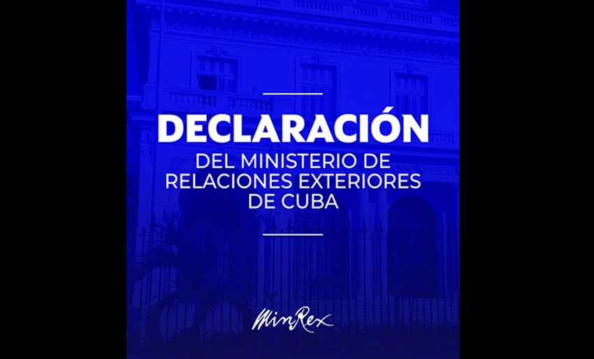 declaración del Minrex