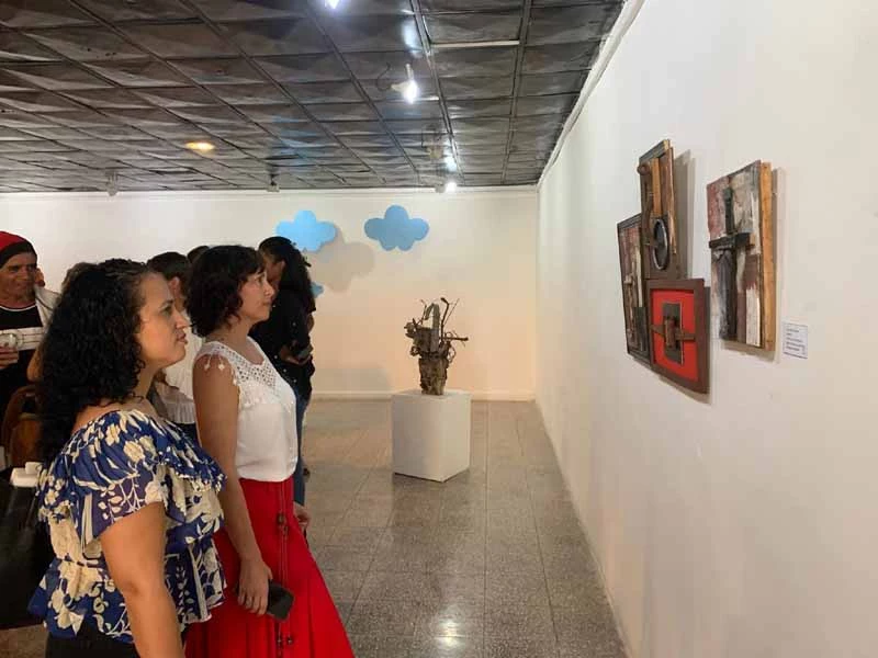 inauguran, Holguín, Salón Nacional de Escultura, Codema, aniversario 40