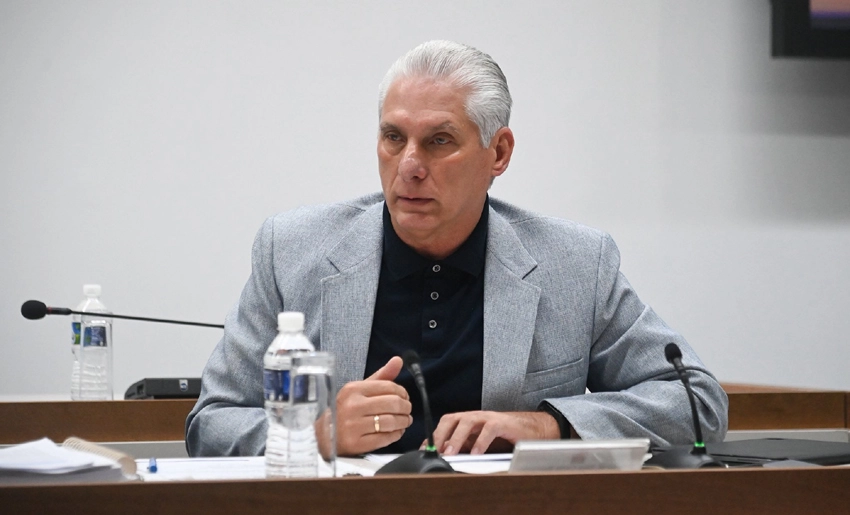 Presidente cubano, Miguel Díaz-Canel