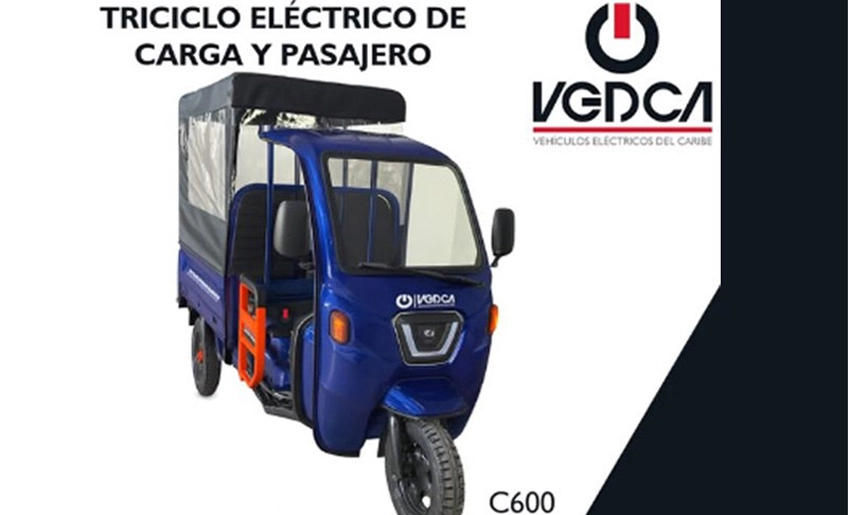 Triciclos eléctricos ensamblados en Holguín