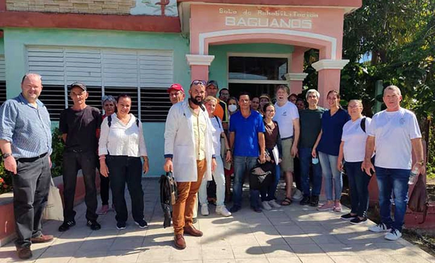 Visita de científicos del Reino Unido a Holguín