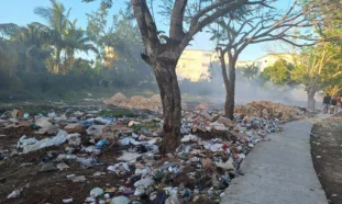 Contaminación por basura en Holguín