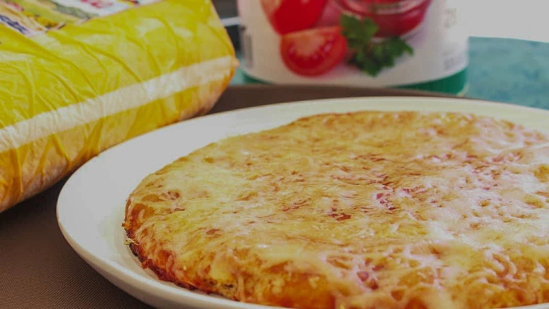 pizza cubana, queso gouda, pasta de tomate Vima, gastronomía, Holguín