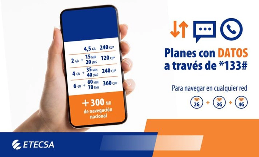 Infografía de tarifas Etecsa, Cuba