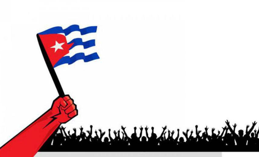 Imagen de referencia de unidad de trabajadores en Cuba