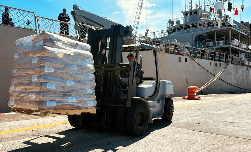 Ayuda humanitaria de México a Cuba