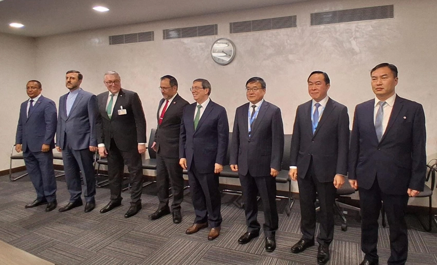 Canciller cubano en Reunión de Alto Nivel del Grupo de Amigos en Defensa de la Carta de las Naciones Unidas en Ginebra (GADC)