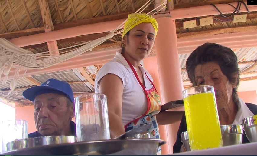 Hogar de alimentación comunitaria en Holguín