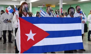 Colaboración médica cubana durante la Covid-19