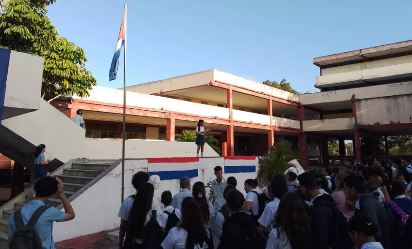 Estudiantes de la vocacional, Holguín