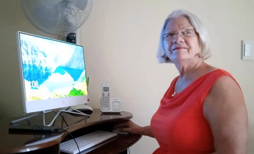 poligrafista holguinera Mayra Romero