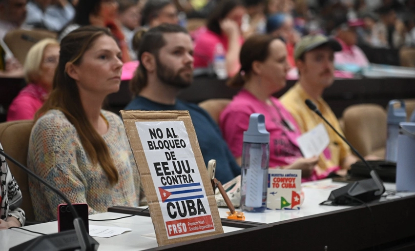 Activistas solidarios en Cuba