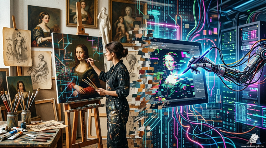 arte, manifestación esencial, ser humano, era digital, tradición, amenaza tecnológica, IA