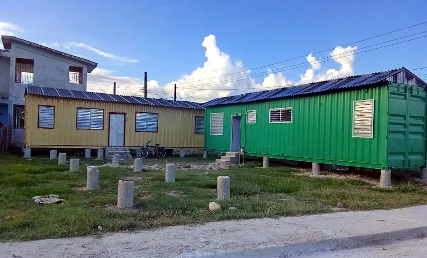 Casa contenedor, Cuba