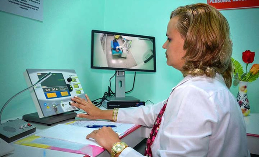 Servicio del Centro Oncológico de Holguín