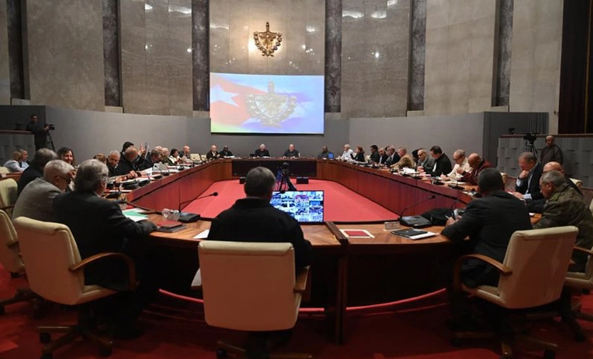 REunión Consejo de Ministros en Cuba