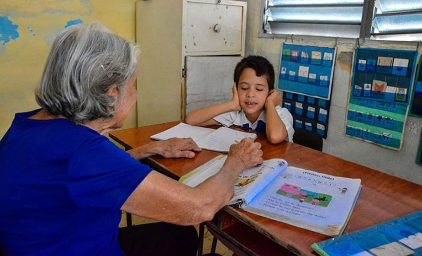 Escolares autistas en Holguín
