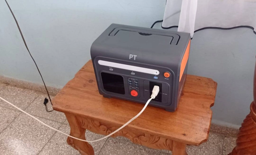 Estaciones portátiles en Holguín