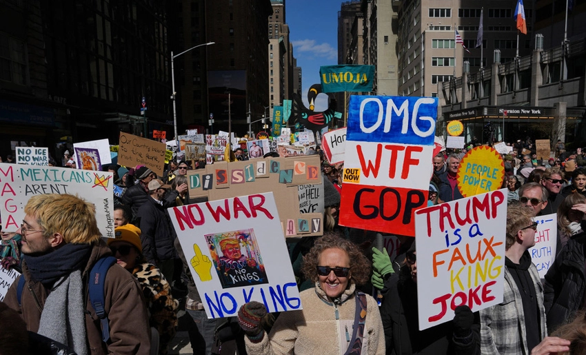 Manifestaciones en Estados Unidos