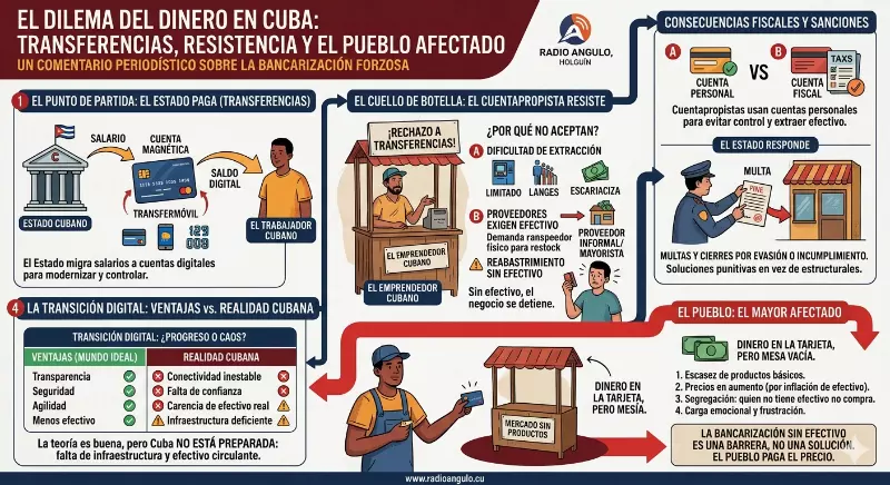bancarización, Cuba, salto digital, abismo, realidades, economía, transferencia