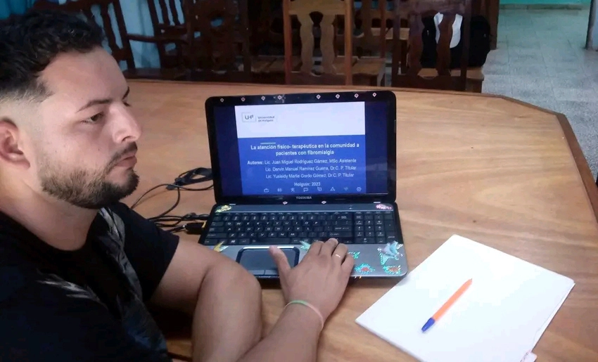 profesor Juan Miguel Rodríguez Gámez, de la Universidad de Holguín