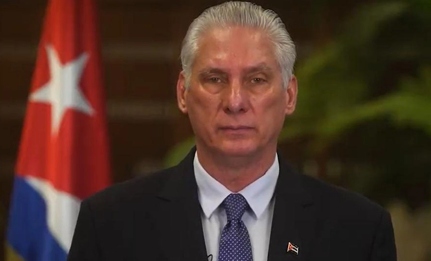 Miguel Díaz-Canel, presidente de Cuba