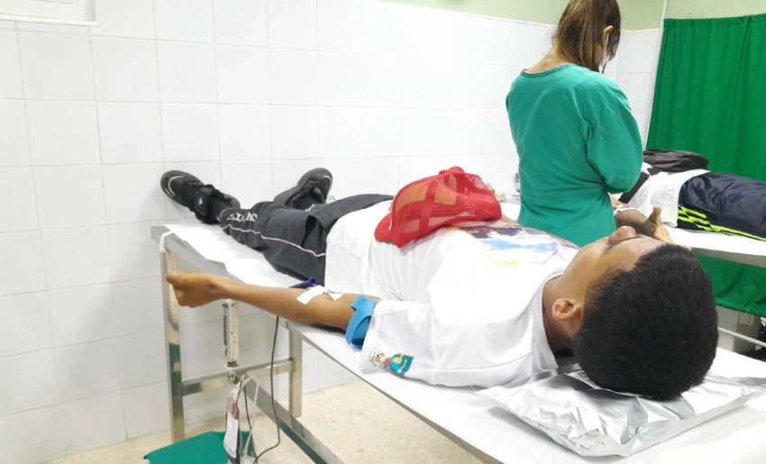 Donate de sangre, Holguín