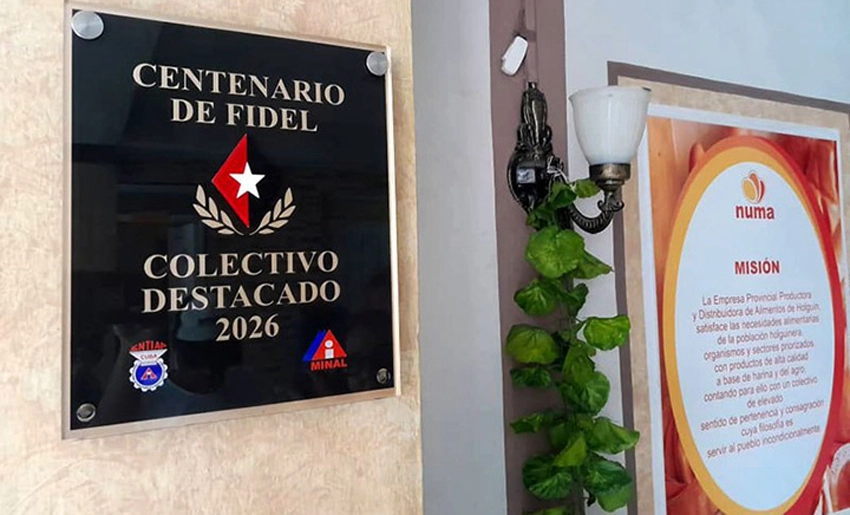 Reconocimiento a NUMA en Holguín