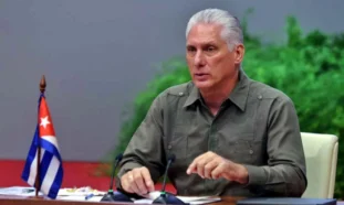 Miguel Díaz-Canel, presidente de Cuba