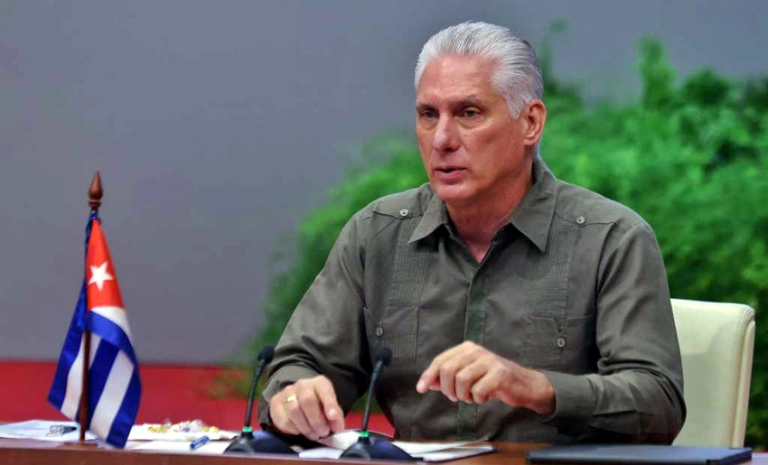 Miguel Díaz-Canel, presidente de Cuba