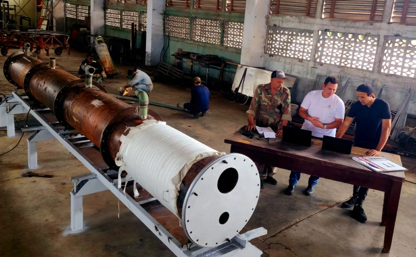 proceso, pirólisis, desechos, combustible