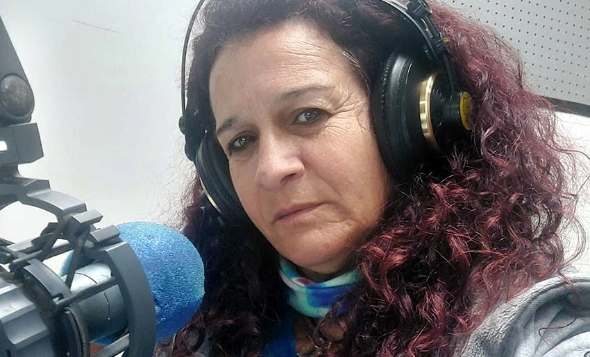 Tatiana Galván, radialista holguinera