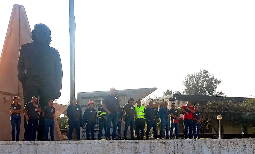 Trabajadores del níquel en Moa