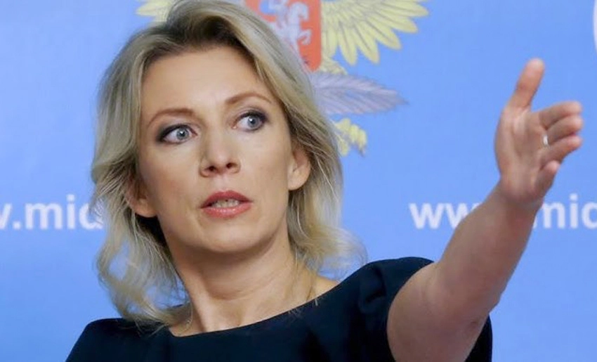 María Zajárova, portavoz del Ministerio de Asuntos Exteriores de Rusia