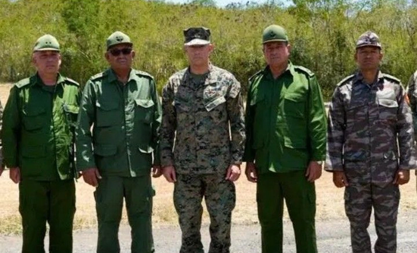 Encuentro de las FAR y Comando Sur