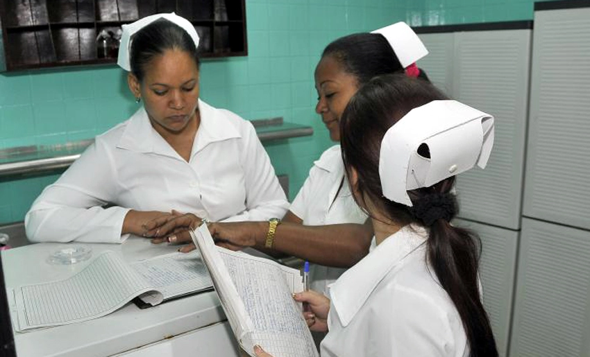 Enfermeras cubanas