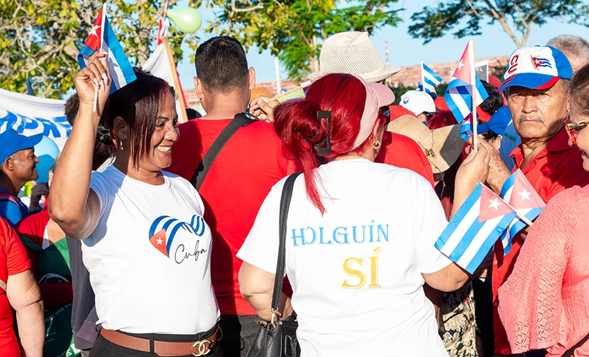 Holguín sí en el 1 de mayo