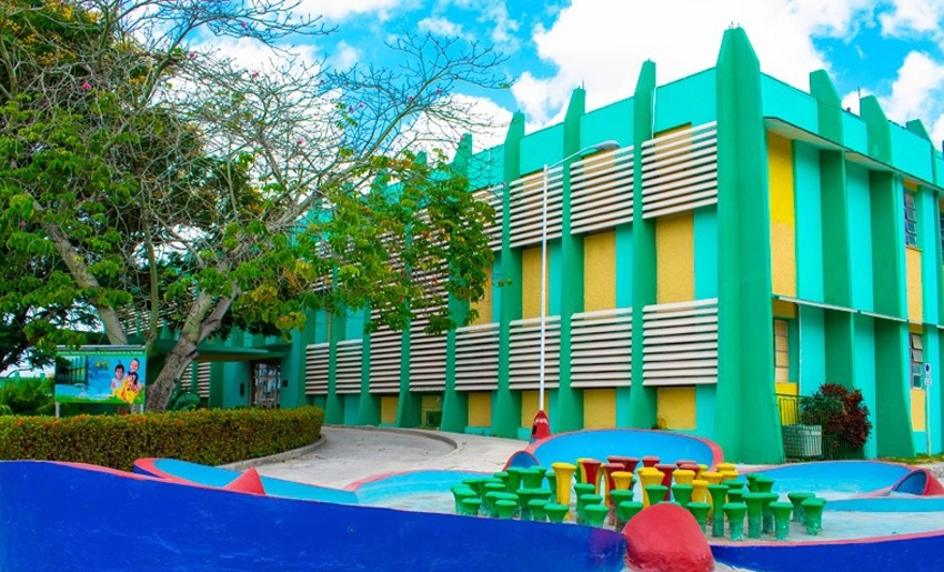 Vista del Hospital Pediátrico de Holguín