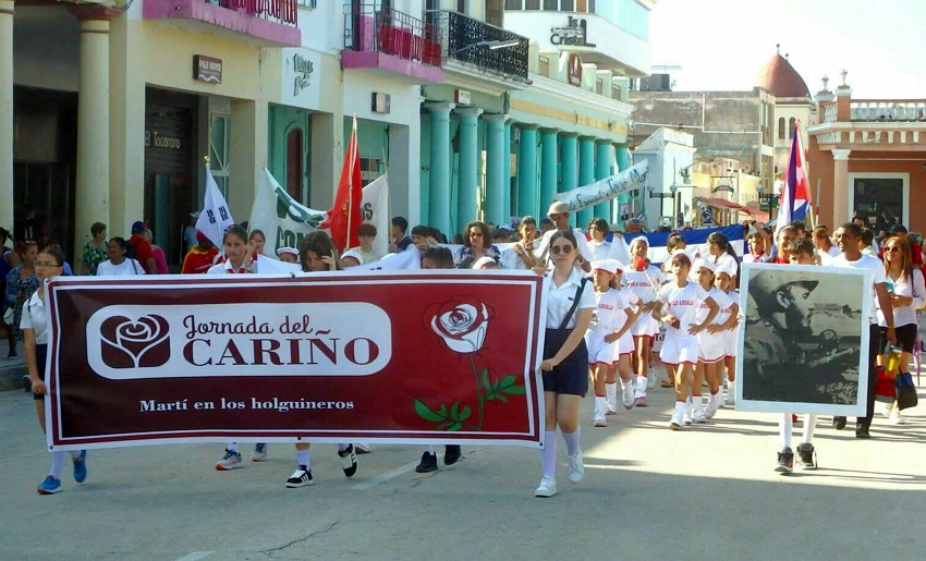 Jornada del cariño dedicada a Martí