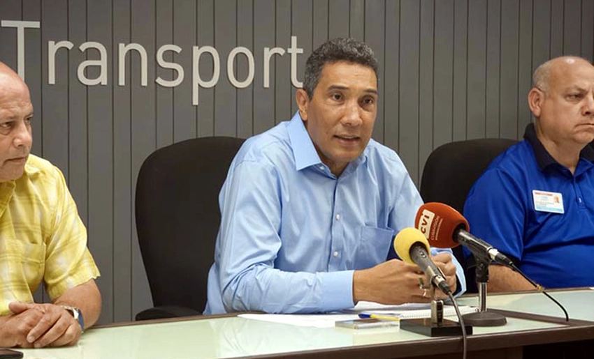 Ministro de Transporte, Cuba