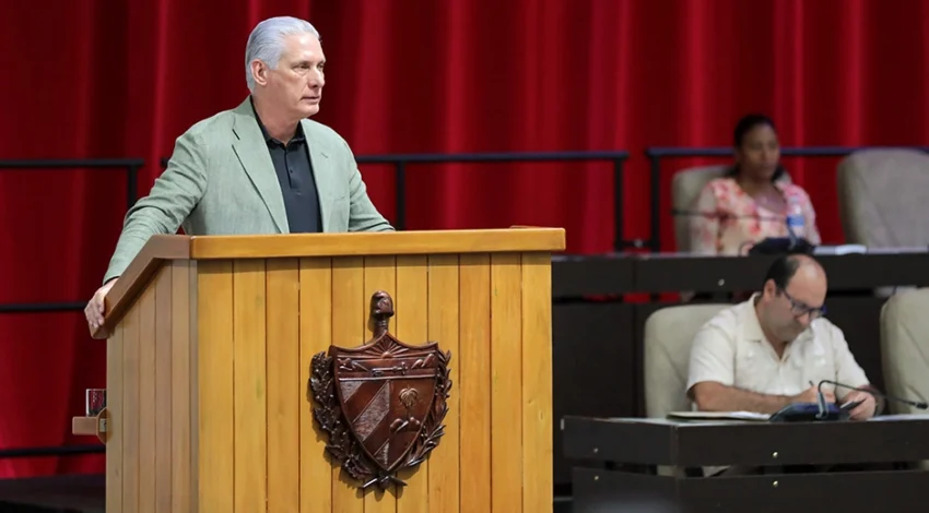 Miguel Díaz-Canel, parlamento, medidas