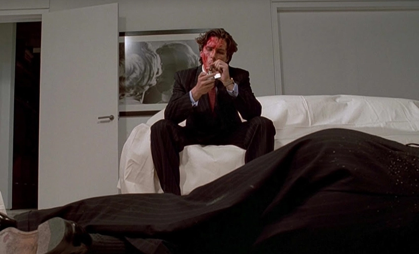 escena del filme American Psycho
