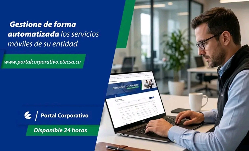 Etecsa, portal corporativo